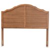 Baxton Studio Clive Vintage Traditional Farmhouse Ash Walnut Finished Wood Queen Size Headboard 181-11133-Zoro